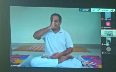 WEBINAR AT CARMEL COLLEGE TO COMMEMORATE INTERNATIONAL DAY OF YOGA, 2020