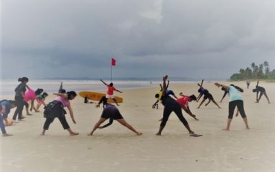 BEACH WORKOUT ORGANIZED BY THE DEPARTMENT OF ECONOMICS