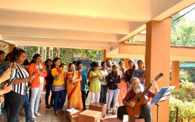 CLASSICAL GUITAR PERFORMANCE HELD THIS MORNING AT CARMEL COLLEGE, NUVEM