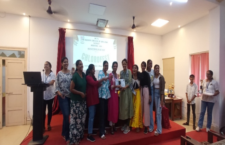 Intercollegiate Event – CHLOROFEST 2025 Organized by – Dhempe College of Arts and Science, Miramar