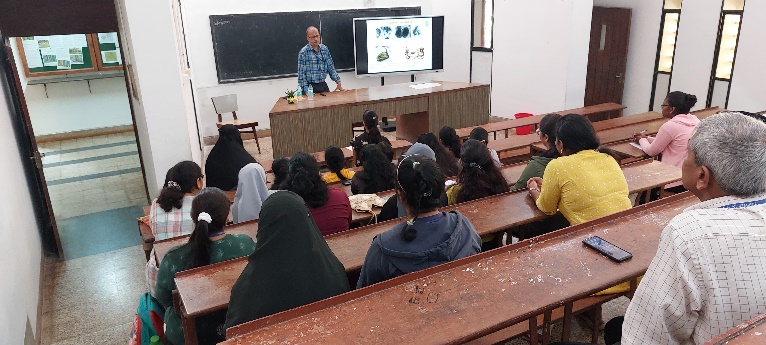 Guest Lecture on  ‘CAREER ORIENTATION IN BOTANY’ By Dr. Bernard F. Rodrigues