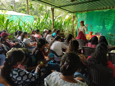 F.Y. Botany (MC) Field Study Trip to RasRaj Goa Farms, Mollem
