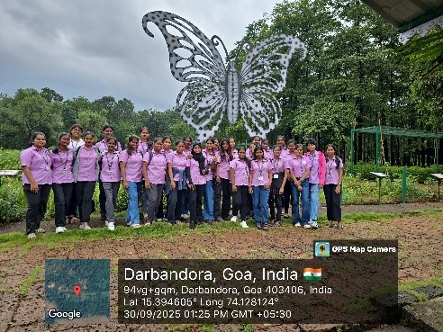 Field Study Trip to the garden at Satpal Arboretum, Satpal.