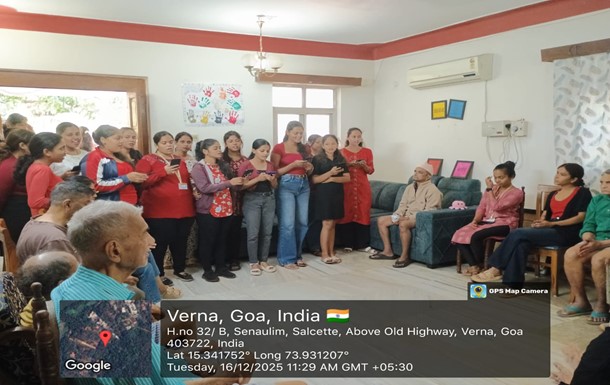 The Gift of time- old age home Visit