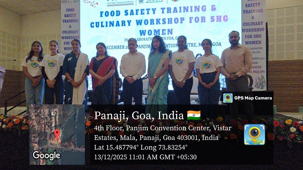 Students of PG Food Technology appointed as FSSAI Food Adulteration Ambassadors