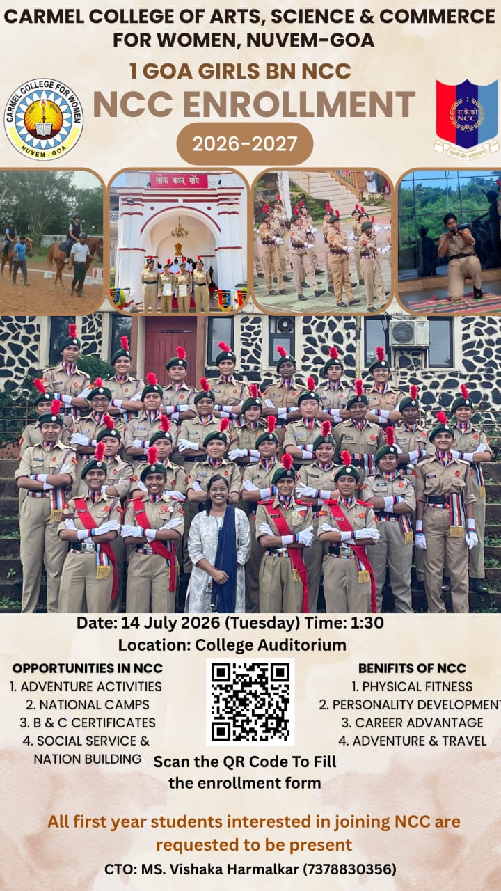 NCC Enrollment 2026–27
